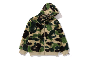 ABC CAMO BOA SHARK RELAXED FIT FULL ZIP HOODIE MENS