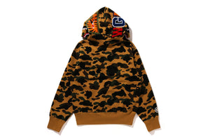 1ST CAMO SHARK FULL ZIP HOODIE LADIES