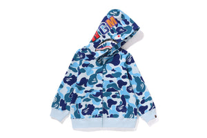 ABC CAMO SHARK ZIP HOODIE KIDS