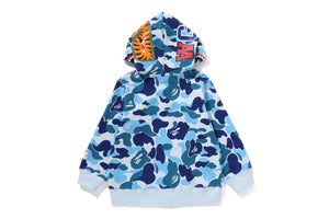 ABC CAMO SHARK ZIP HOODIE KIDS