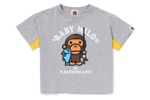 BABY MILO BLACK BASS LOOSE FIT TEE KIDS