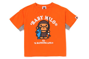 BABY MILO BLACK BASS LOOSE FIT TEE KIDS