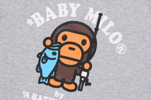 BABY MILO BLACK BASS LOOSE FIT TEE KIDS