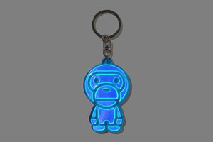 BABY MILO REFLECTIVE KEYCHAIN