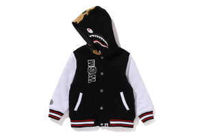 MILO SHARK HOODIE SWEAT VARSITY JACKET KIDS