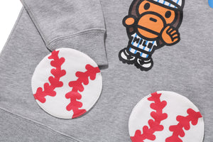 BABY MILO BASEBALL PULLOVER HOODIE KIDS