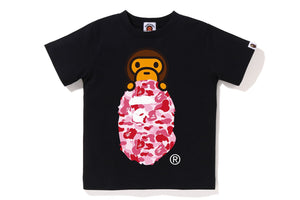 ABC CAMO MILO ON APE HEAD TEE KIDS