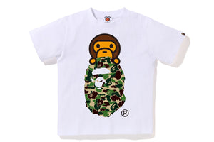 ABC CAMO MILO ON APE HEAD TEE KIDS