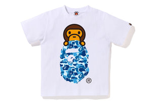 ABC CAMO MILO ON APE HEAD TEE KIDS