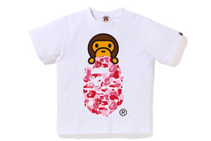 ABC CAMO MILO ON APE HEAD TEE KIDS