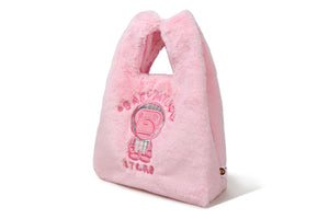 BABY MILO FUR TOTE BAG