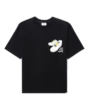 BAPE BLACK BAPE STA PRINT TEE MENS