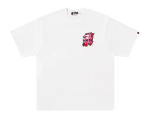 BAPE x Anti Social Social Club III T-shirt White